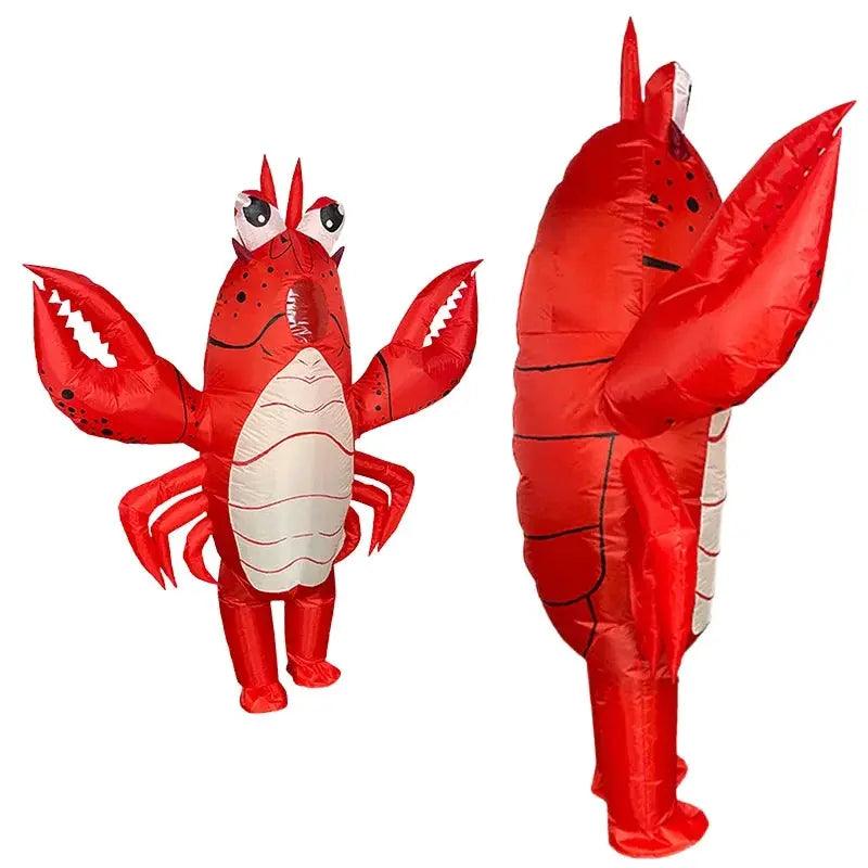  Inflatable Lobster Costume Adults Easy Inflate Unisex -  ToylandEU™