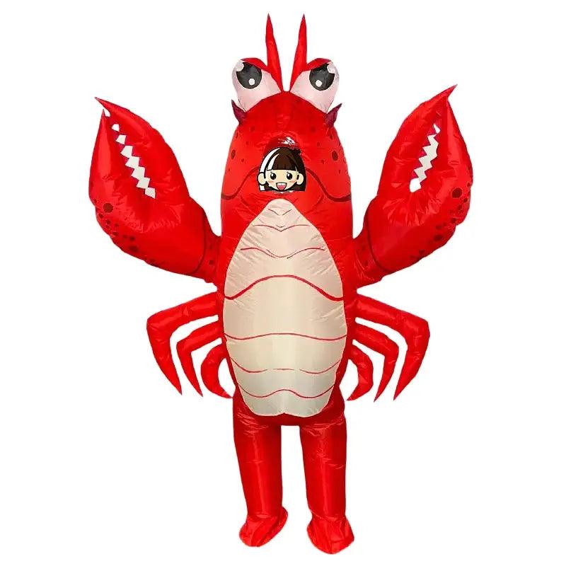  Inflatable Lobster Costume Adults Easy Inflate Unisex -  ToylandEU™