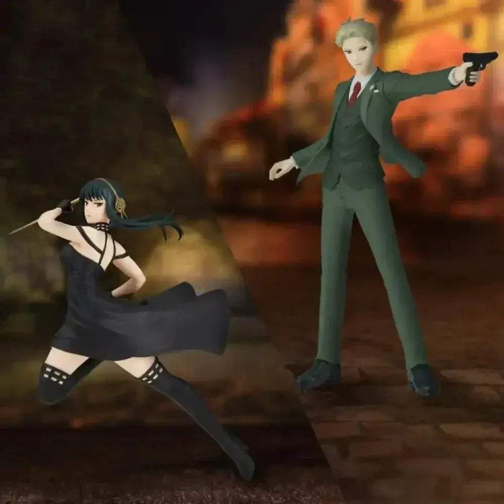 Loid Forger Yor Forger BANPRESTO Anime Figurines, Spy X Family Action Figures - ToylandEU