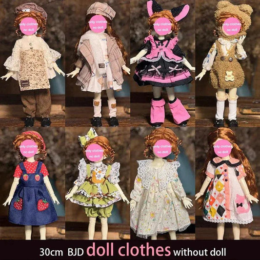 Lolita Doll Multi Layer Cake Skirt For One Sixth BJD -  ToylandEU™