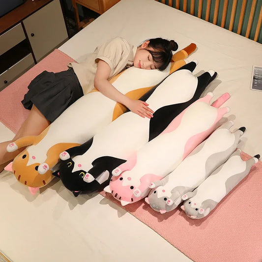 Long Cat Plush Toy | Ultra Soft Texture | Toylandeu™