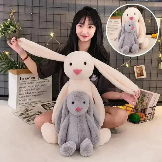  Long Ear Bunny Plush Premium Soft Cotton Stuffed Toy -  ToylandEU™