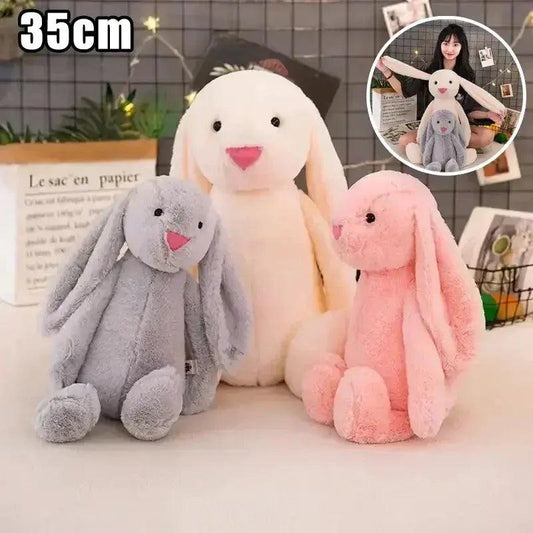  Long Ear Bunny Plush Premium Soft Cotton Stuffed Toy -  ToylandEU™