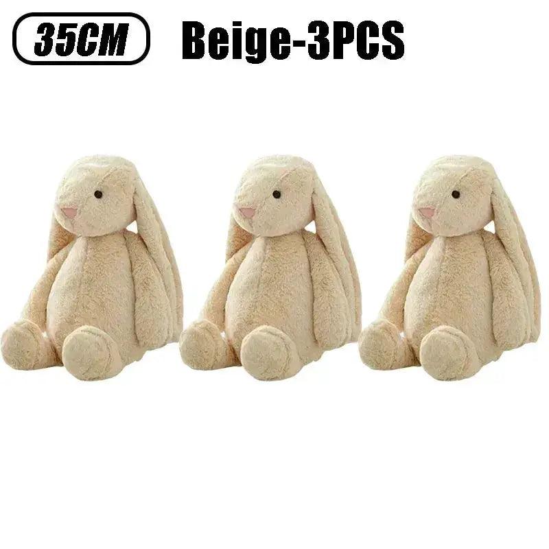  Long Ear Bunny Plush Premium Soft Cotton Stuffed Toy -  ToylandEU™