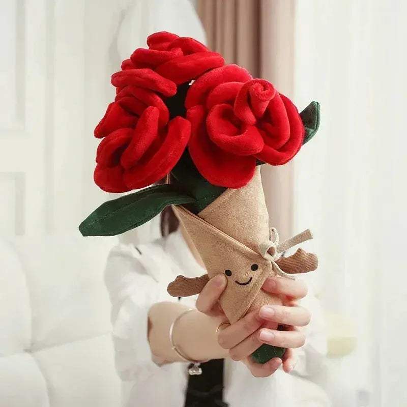 Long Lasting Artificial Tulip Bouquet Gift For Valentines Day - ToylandEU