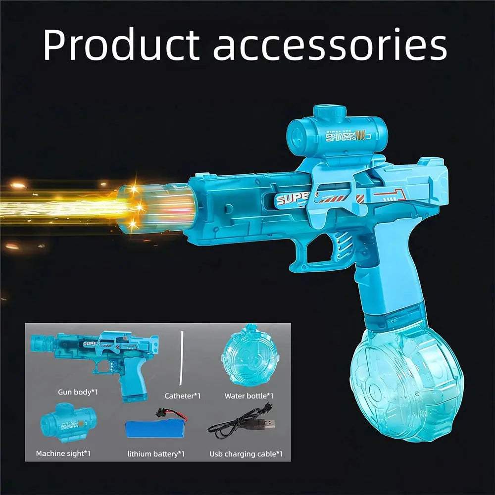Long Range Electric Water Gun With Fire Spray And Lights - ToylandEU