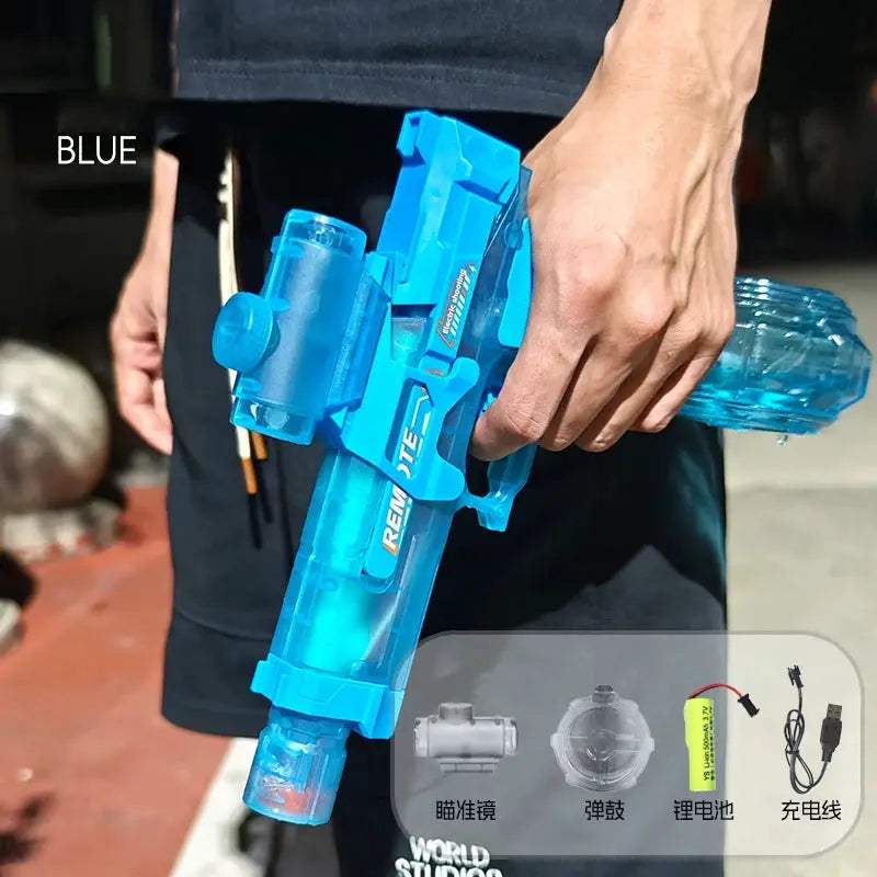 Long Range Electric Water Gun With Fire Spray And Lights - ToylandEU