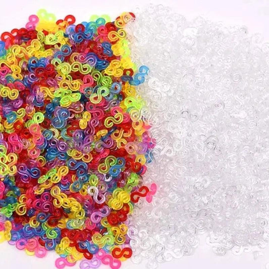  Loom Band Clips S Shape Connectors For DIY Bracelets -  ToylandEU™