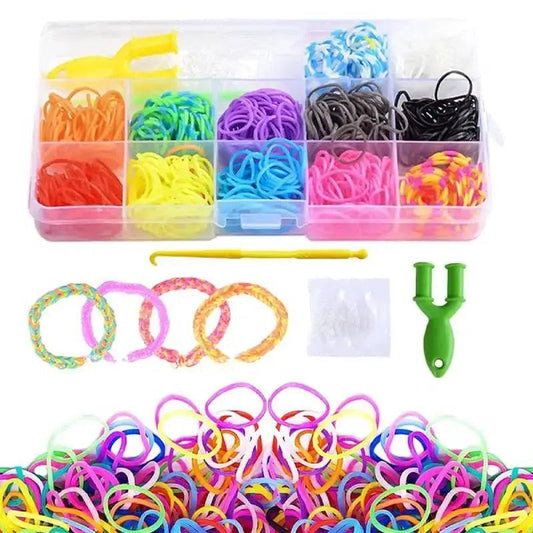  Loom Bands Bracelet Kit 12 Vibrant Colors For Girls -  ToylandEU™