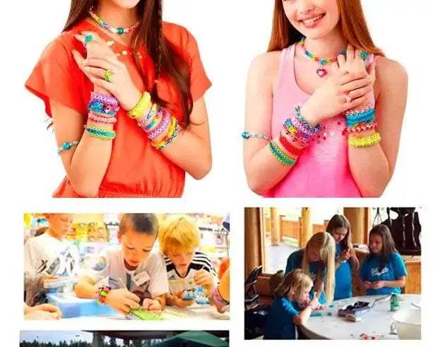  Loom Bands Bracelet Kit Easy DIY Gift For Kids -  ToylandEU™