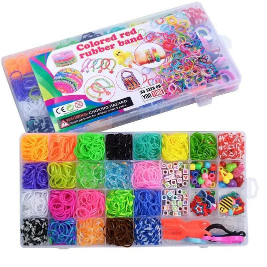  Loom Bands Rainbow Bracelet Making Kit For Girls -  ToylandEU™