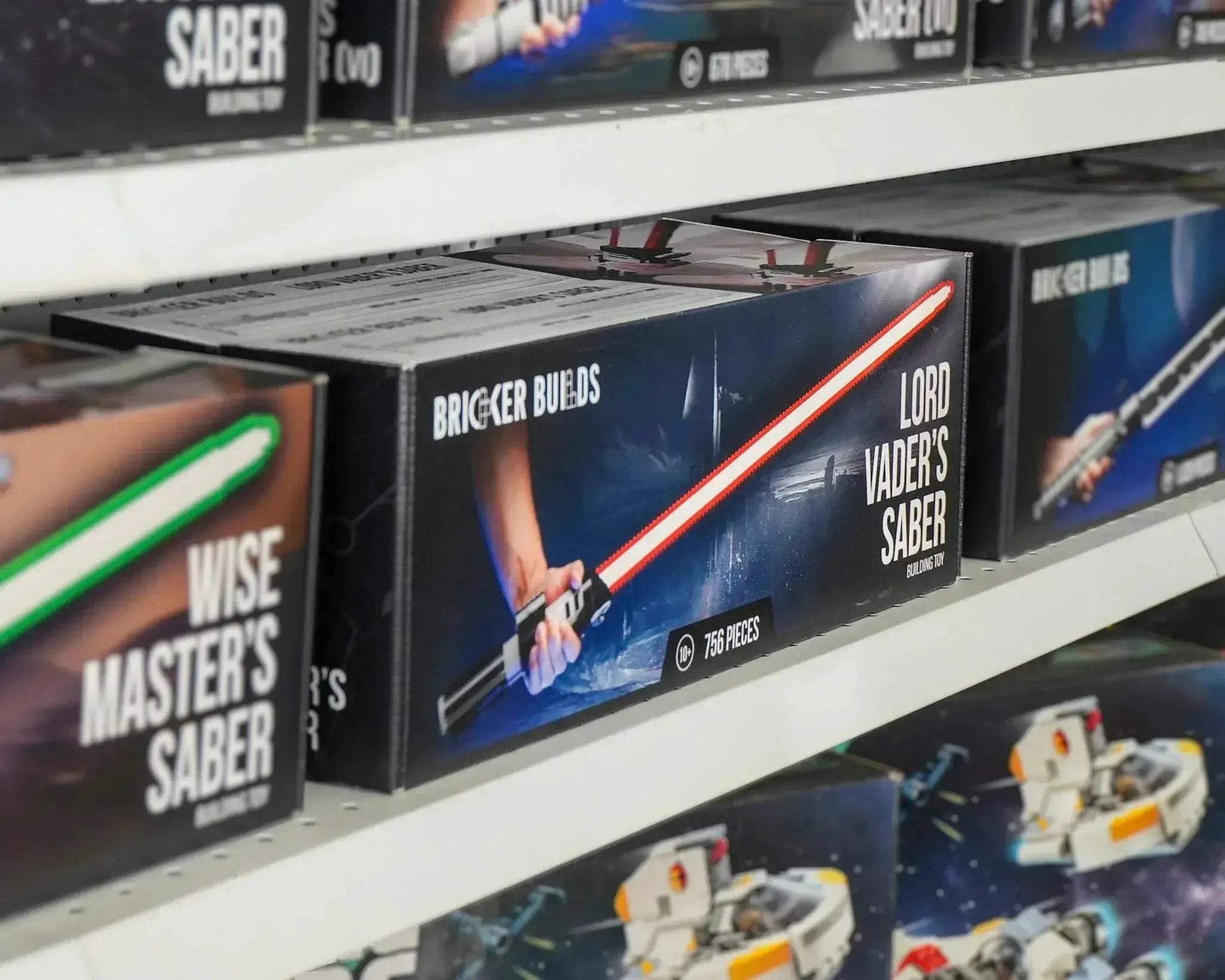 Vader Life Size Star Wars Lightsaber Replica Brick Built - ToylandEU