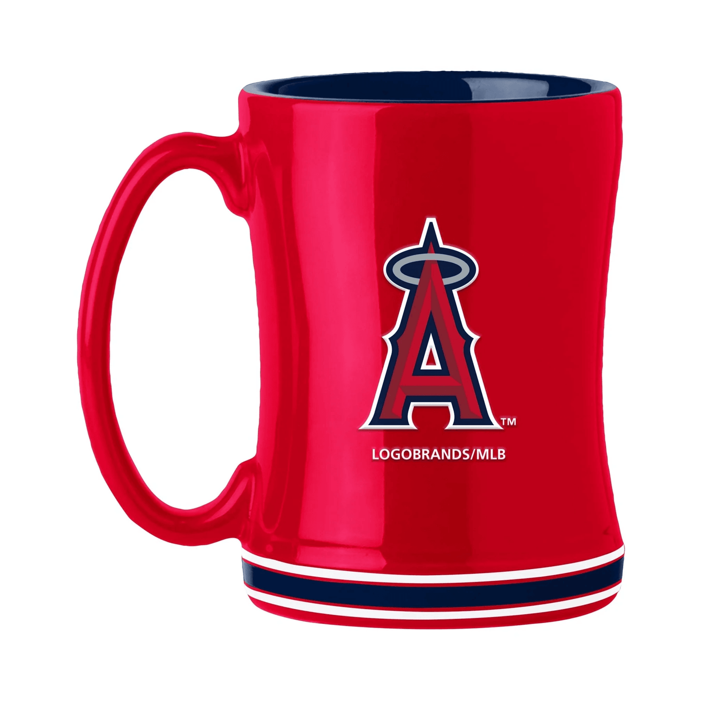 Los Angeles Angels 14oz Sculpted Relief Team Color Mug - ToylandEU