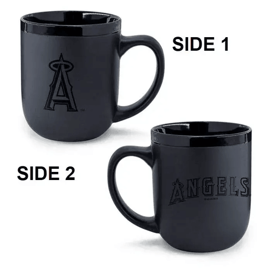  Los Angeles Angels 17oz Matte Black Ceramic Coffee Mug -  ToylandEU™