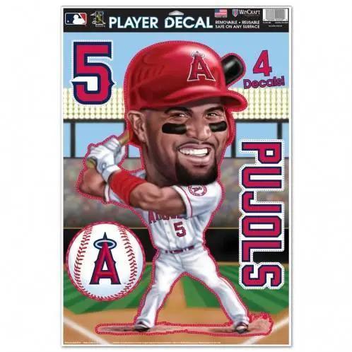  Los Angeles Angels Albert Pujols Caricature Decal 11x17 -  ToylandEU™