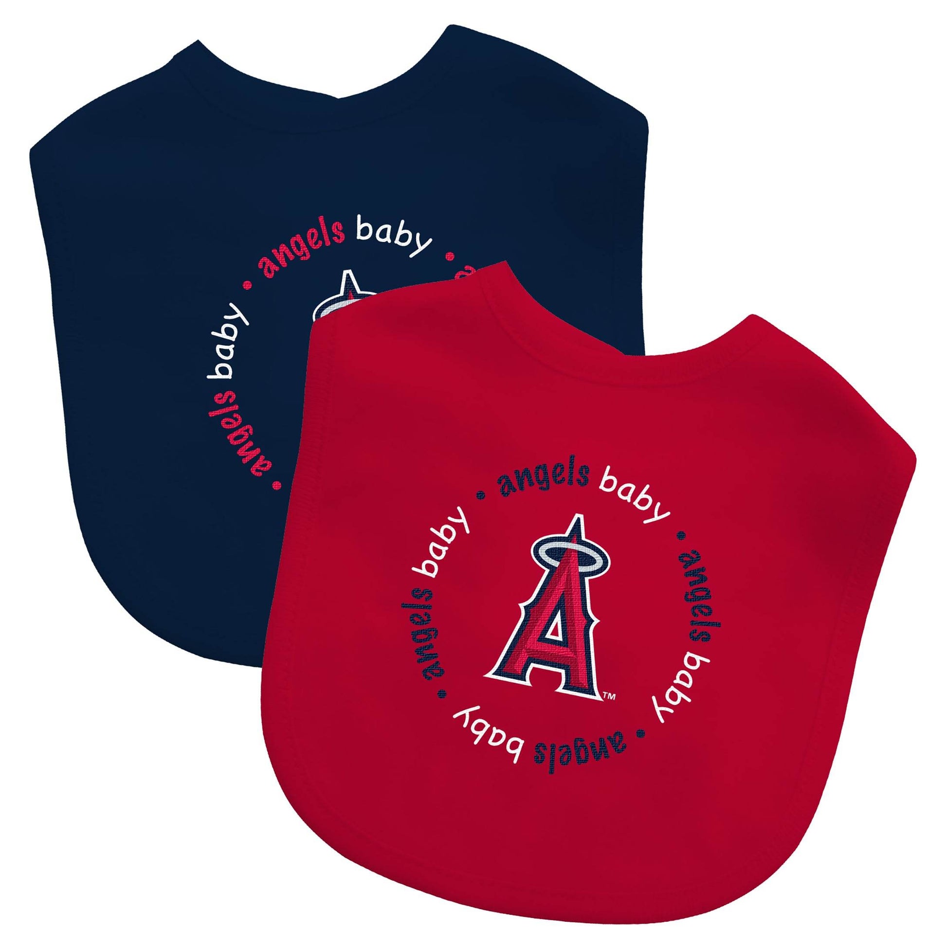 Los Angeles Angels Baby Bibs 2 Pack Officially Licensed - ToylandEU