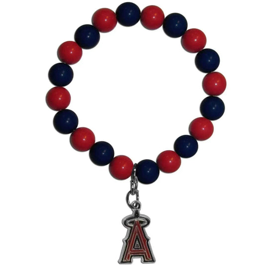 Los Angeles Angels Bead Style Bracelet Multicolor Beaded - ToylandEU