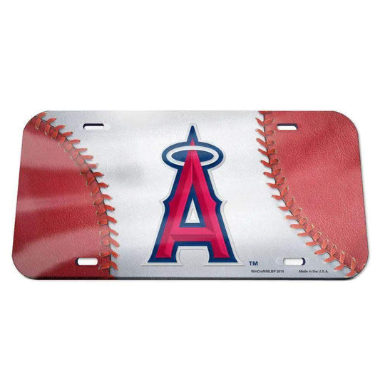 Los Angeles Angels Crystal Mirror License Plate Logo - ToylandEU
