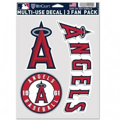  Los Angeles Angels Decals 3 Pack Multi Use Indoor Outdoor -  ToylandEU™