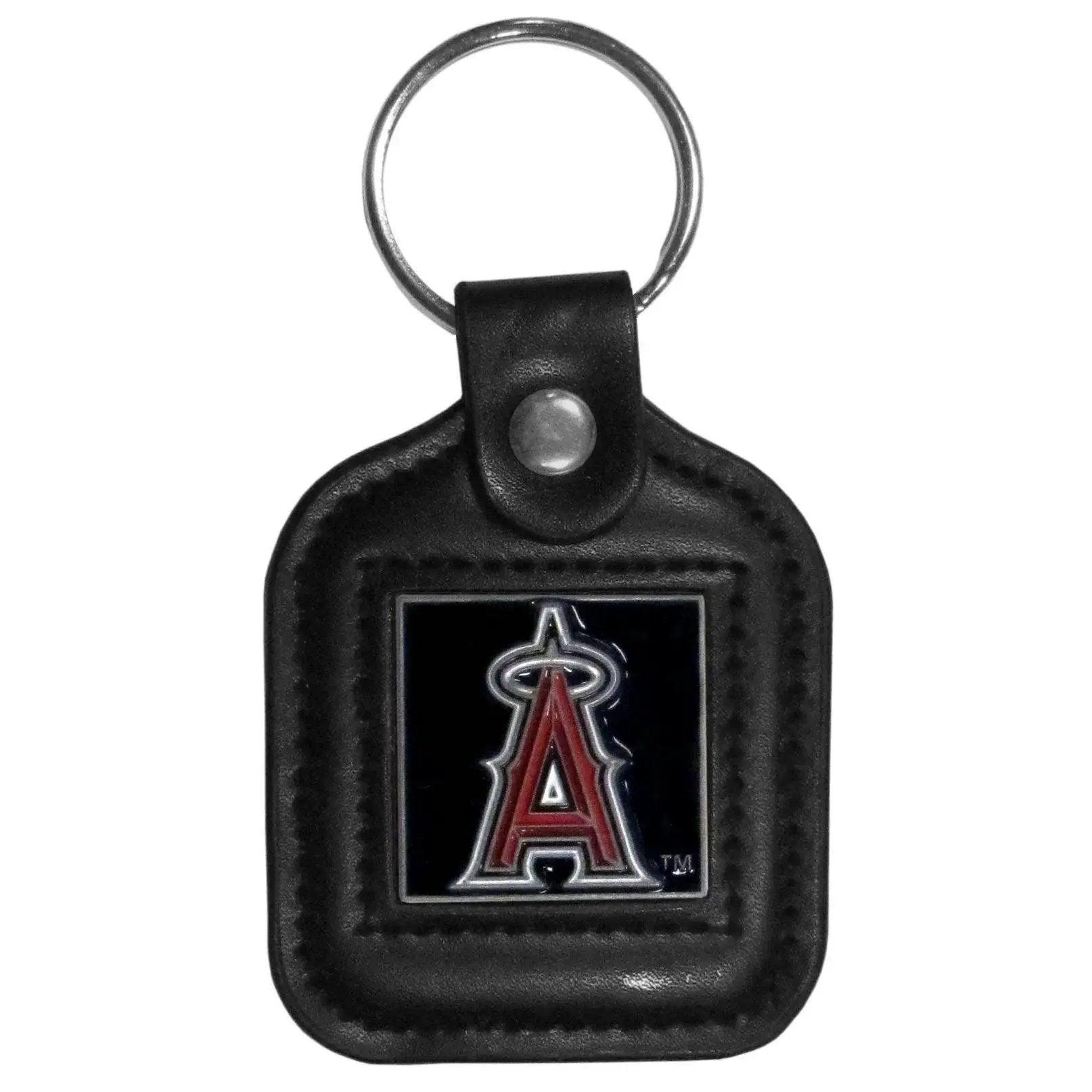  Los Angeles Angels Leather Square Key Ring Enamel Logo -  ToylandEU™