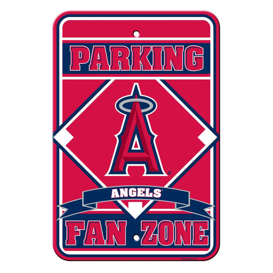Los Angeles Angels Parking Sign 12x18 Plastic Fan Zone CO - ToylandEU