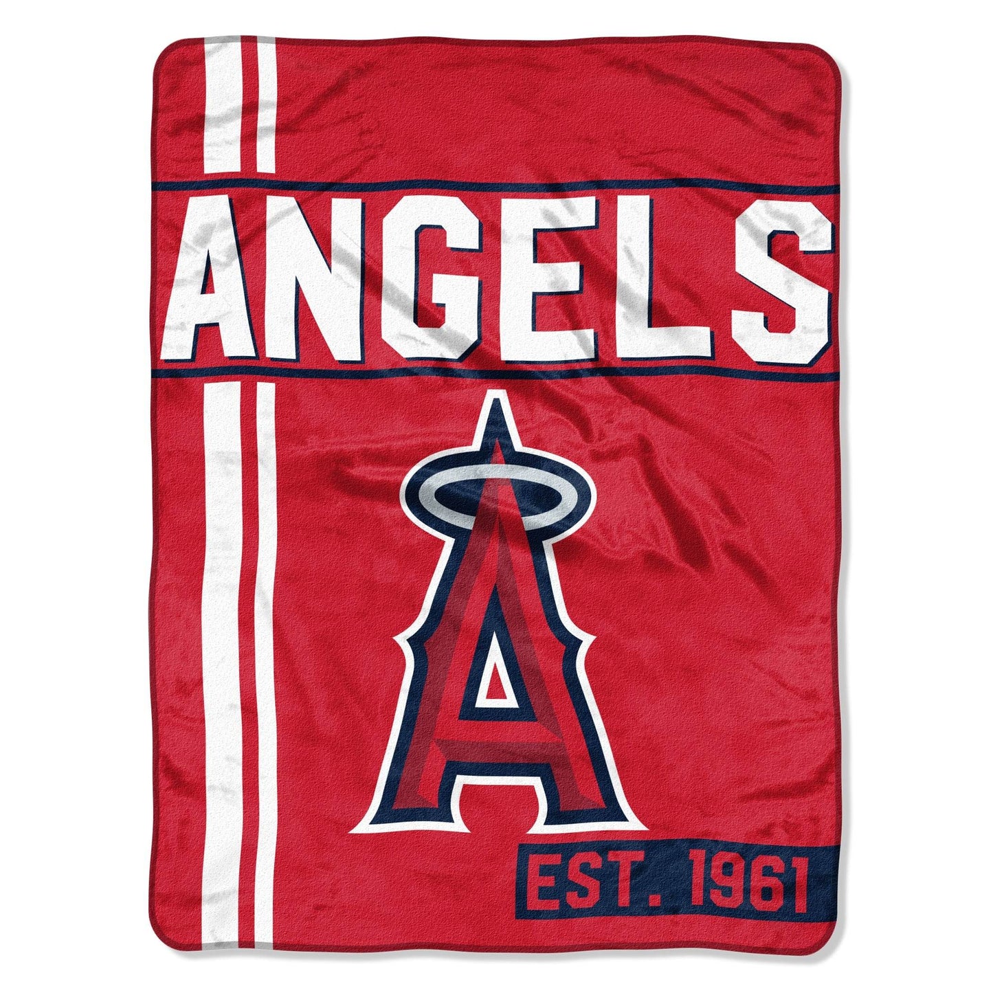 Los Angeles Angels Raschel Blanket 46x60 Walk Off Design - ToylandEU
