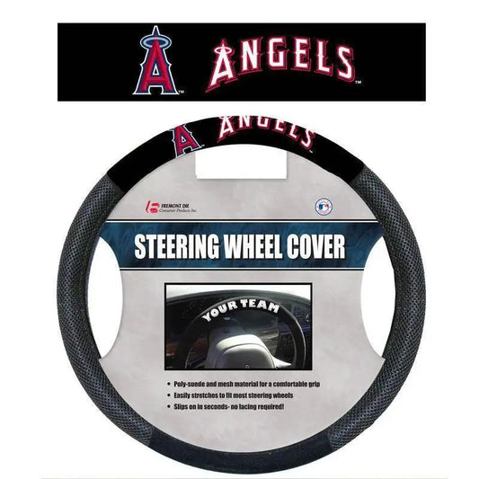  Los Angeles Angels Steering Wheel Cover Mesh Style Co -  ToylandEU™