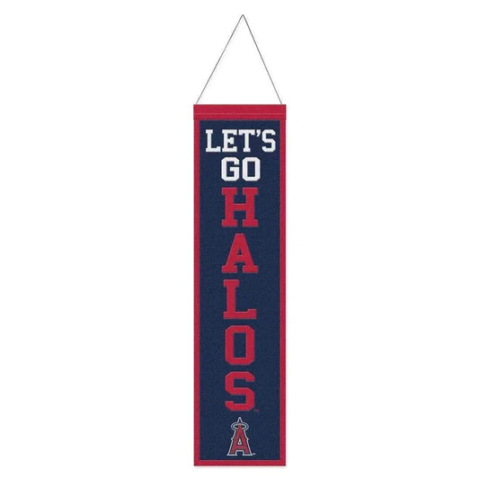 Los Angeles Angels Wool Banner 8x32 Heritage Slogan - ToylandEU