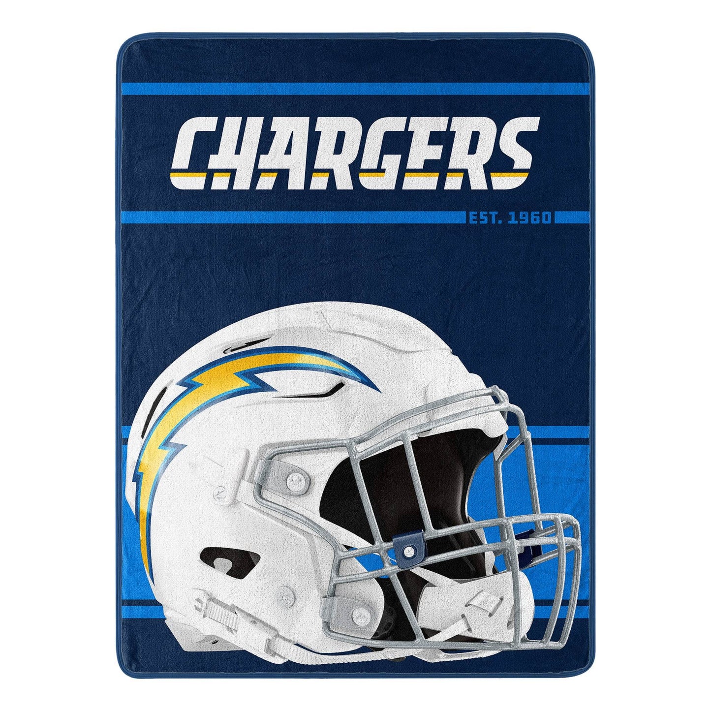 Los Angeles Chargers 46x60 Micro Raschel Blanket With Logo - ToylandEU