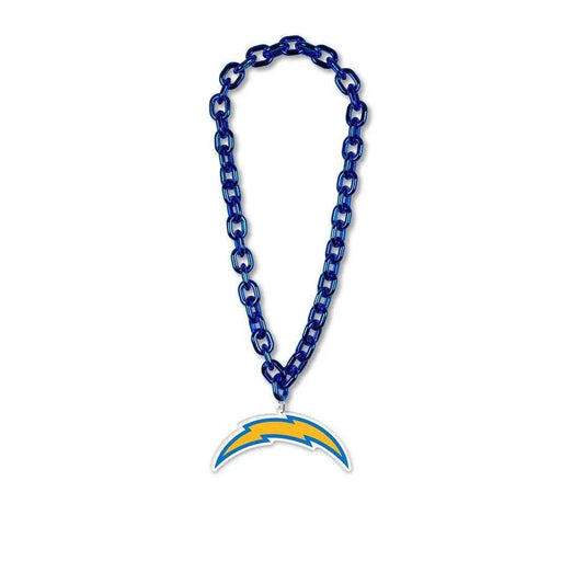  Los Angeles Chargers Big Chain Foam Logo Necklace 38 Inch -  ToylandEU™