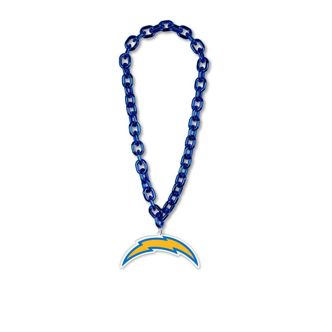 Los Angeles Chargers Big Chain Foam Logo Necklace 38 Inch - ToylandEU