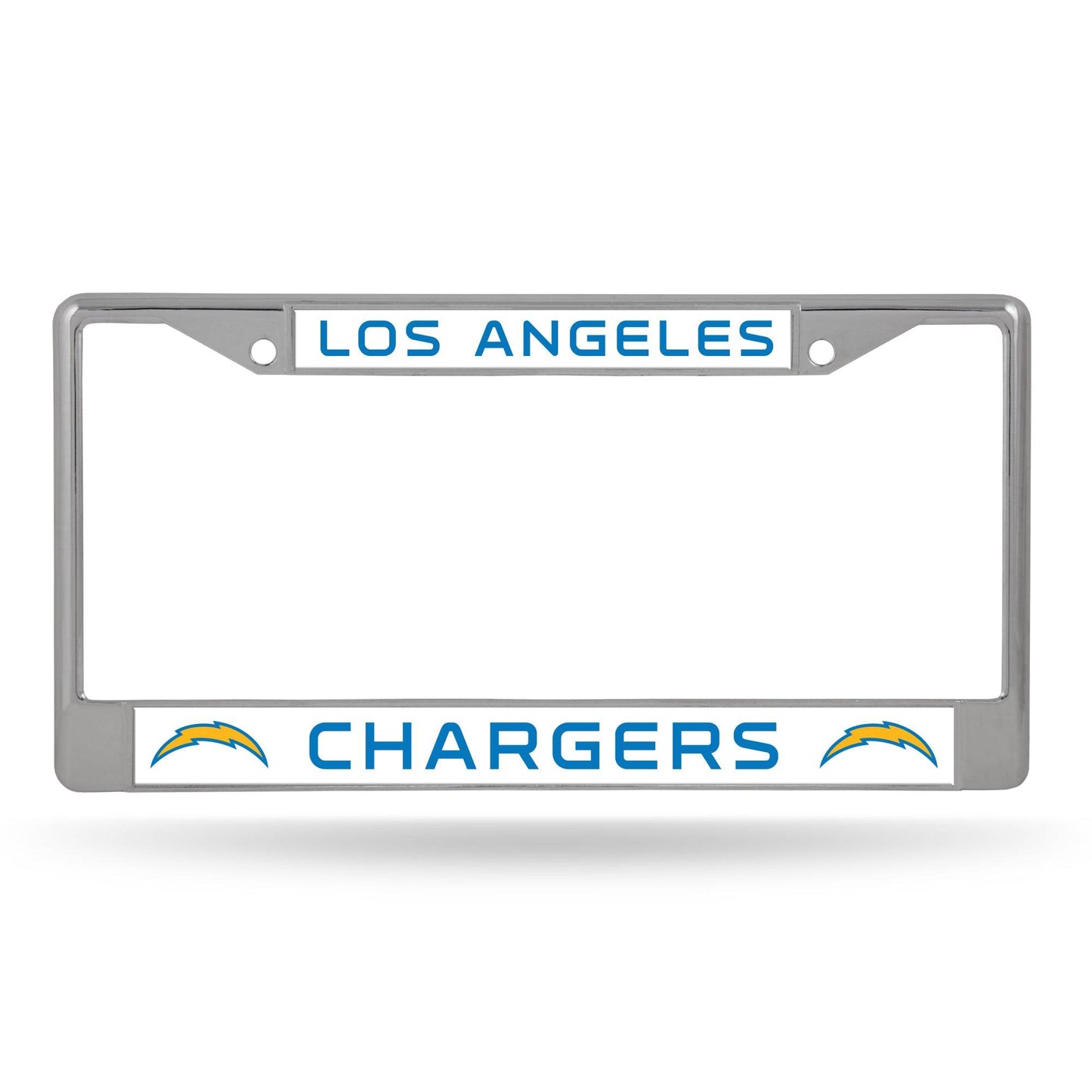 Los Angeles Chargers Chrome License Plate Frame With Logo - ToylandEU