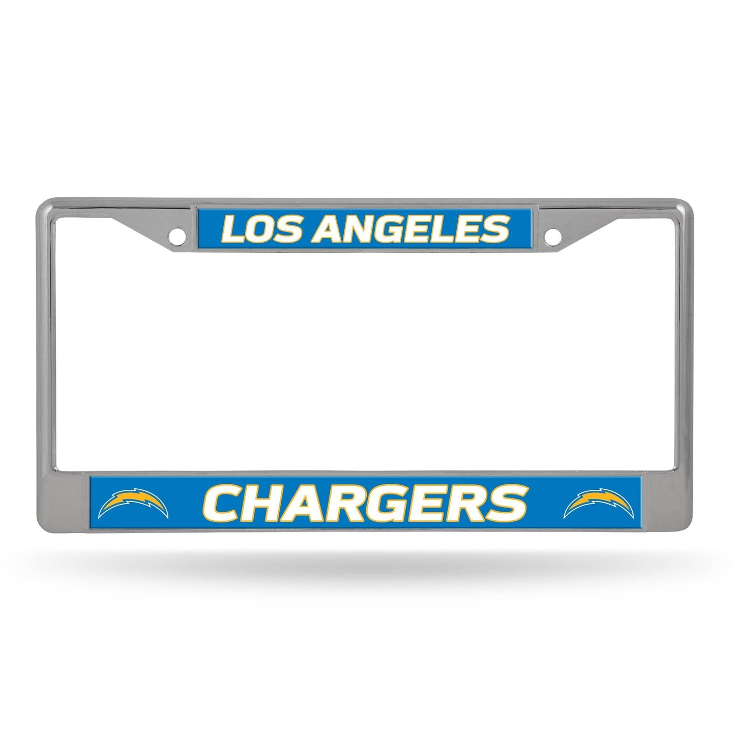 Los Angeles Chargers Chrome License Plate Frame with Logo - ToylandEU