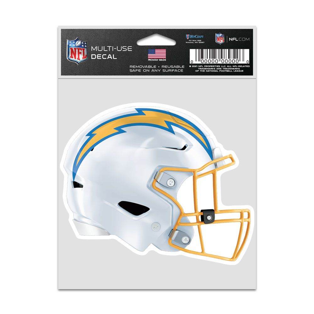 Los Angeles Chargers Decal 3.75x5 Helmet Fan Wincraft - ToylandEU