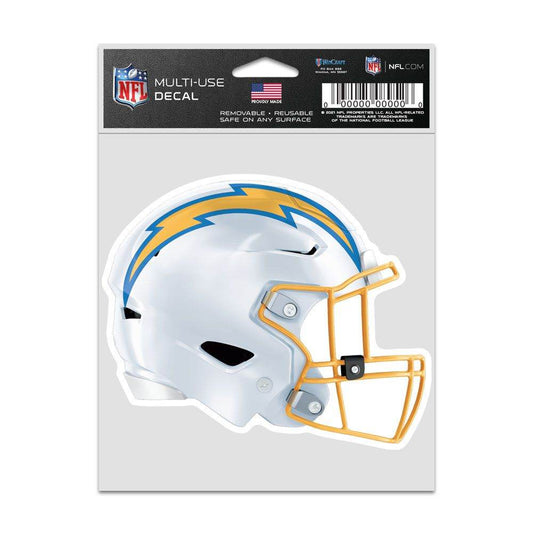 Los Angeles Chargers Decal 3.75x5 Helmet Fan Wincraft - ToylandEU