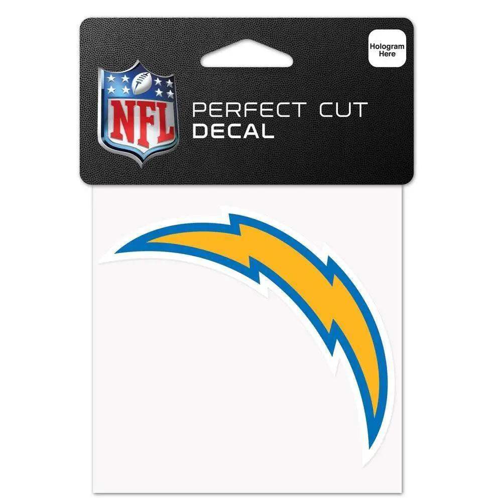 Los Angeles Chargers Decal 4x4 Perfect Cut Color Vinyl - ToylandEU
