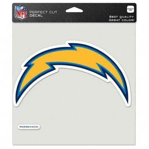 Los Angeles Chargers Decal 8x8 Perfect Cut Alternate Design - ToylandEU