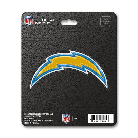  Los Angeles Chargers Die Cut 3D Logo Decal 5x8 Inches -  ToylandEU™