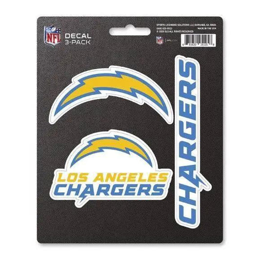  Los Angeles Chargers Die Cut Team Vinyl Decal 3 Pack -  ToylandEU™