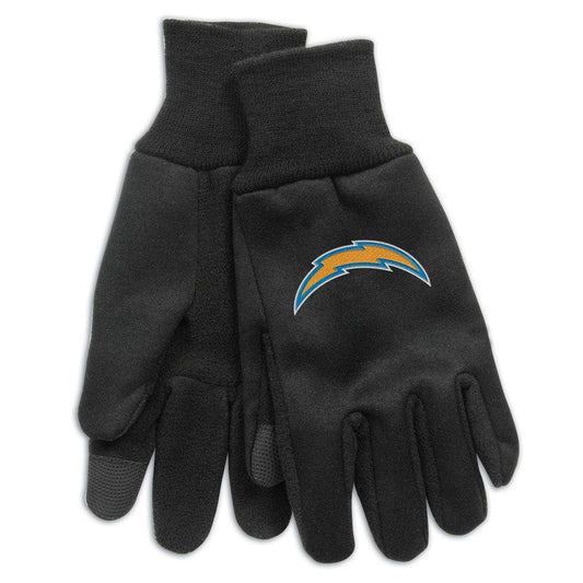 Los Angeles Chargers Gloves Touchscreen Tech Style Adult - ToylandEU