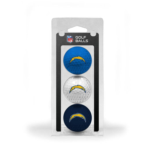 Los Angeles Chargers Golf Balls 3 Pack Special Order - ToylandEU