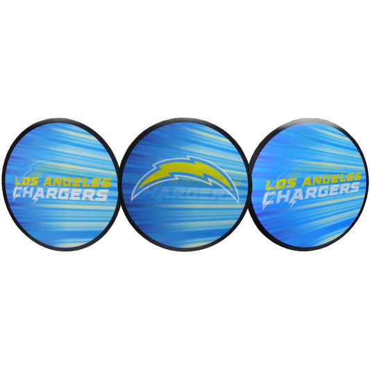 Los Angeles Chargers Lenticular Decal With Flip Motion - ToylandEU