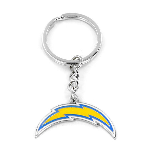 Los Angeles Chargers Logo Keychain Metal Team Spirit Ring - ToylandEU