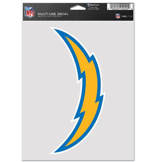 Los Angeles Chargers Multi Use Fan Decal Pack Set Bundle - ToylandEU
