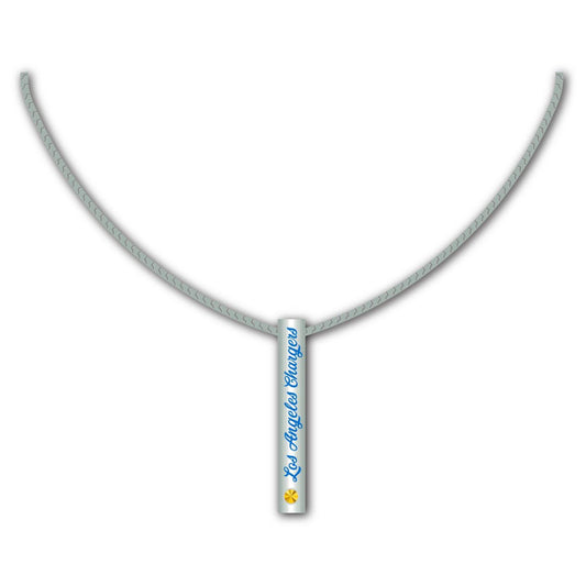 Los Angeles Chargers Necklace Sterling Silver Bar Pendant - ToylandEU