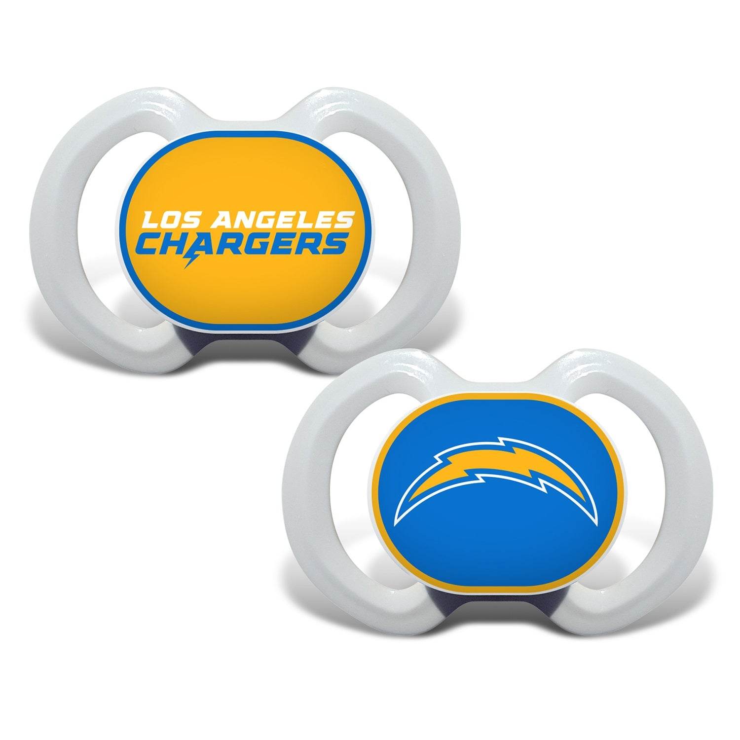 Los Angeles Chargers Pacifier 2 Pack Officially Licensed - ToylandEU