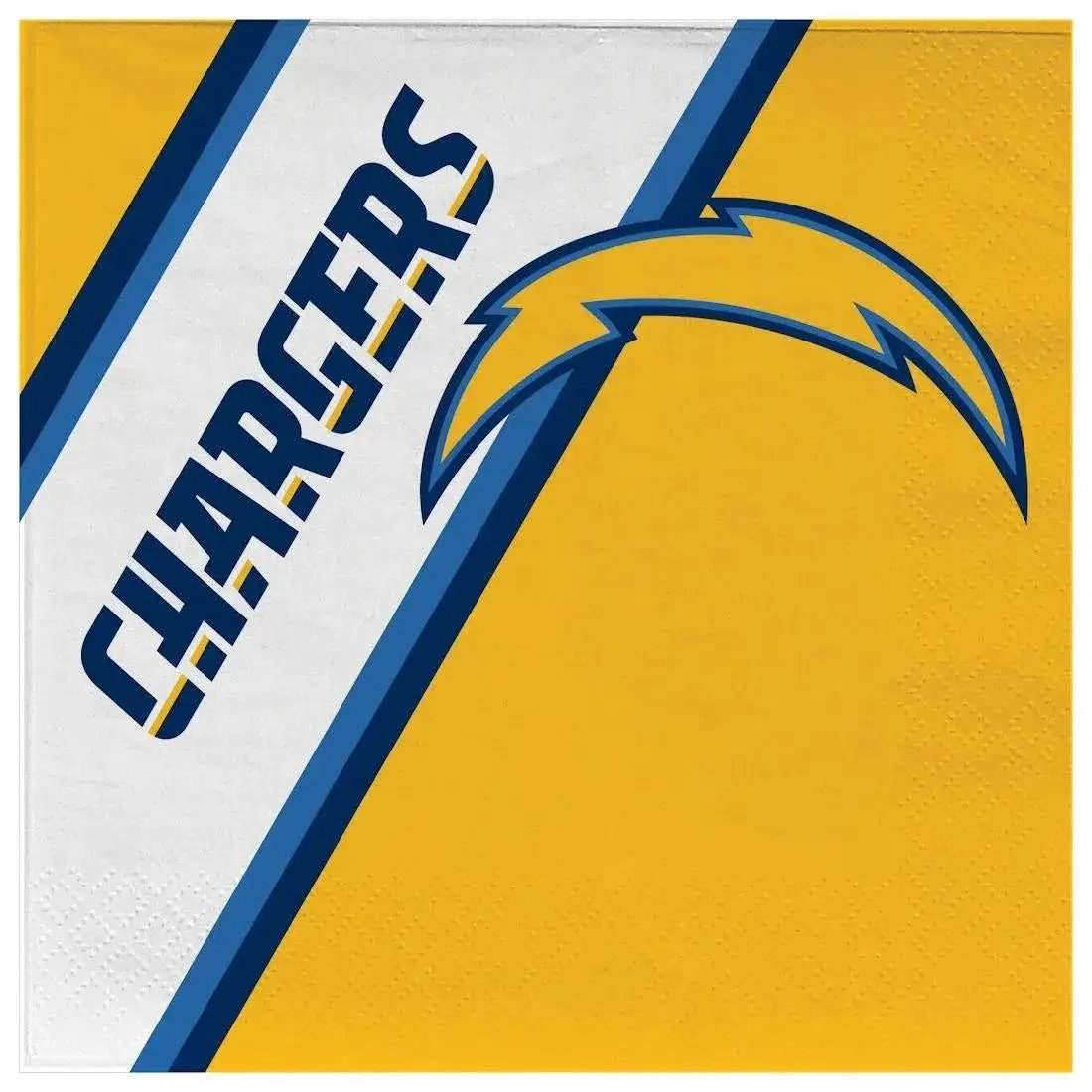  Los Angeles Chargers Paper Napkins Disposable -  ToylandEU™