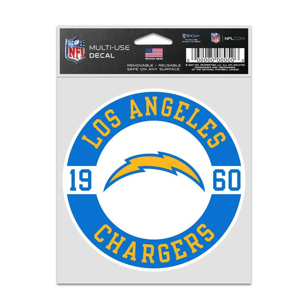 Los Angeles Chargers Patch Decal 3.75x5 Fan Wincraft - ToylandEU