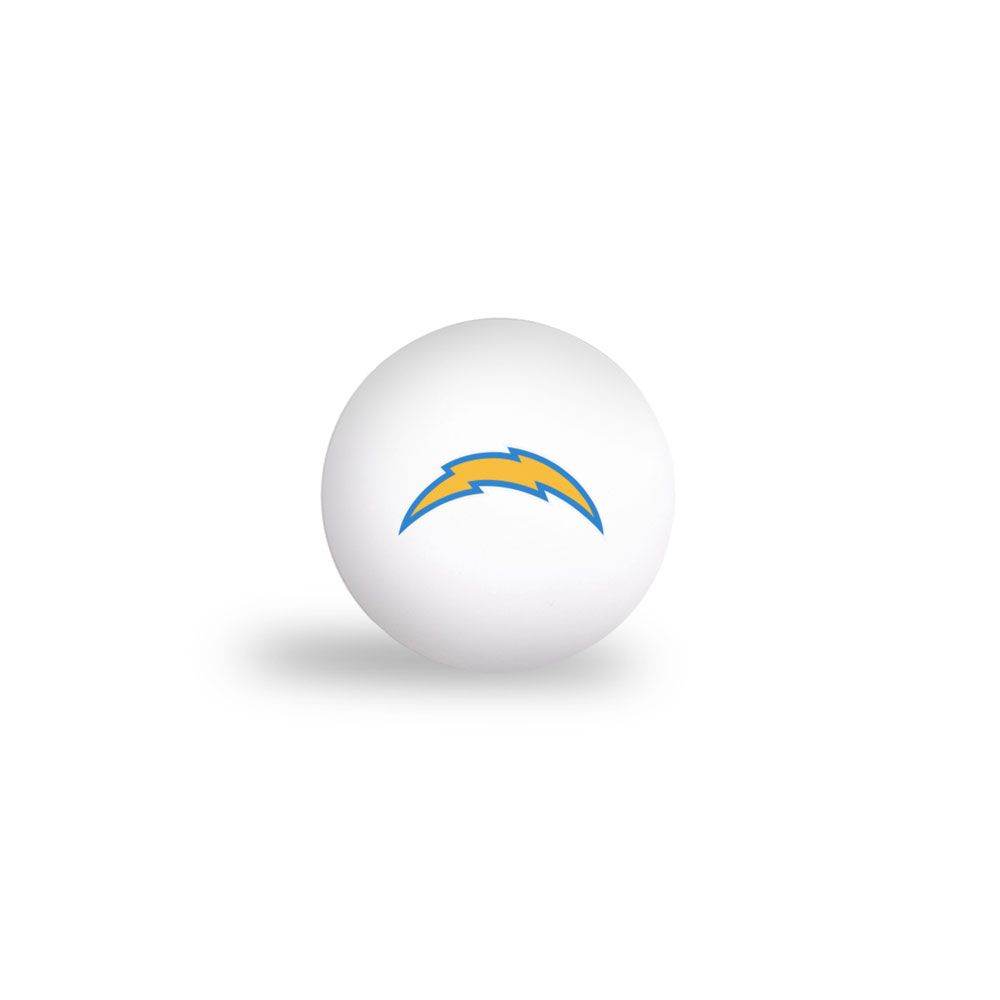 Los Angeles Chargers Ping Pong Balls Six Pack Regulation - ToylandEU