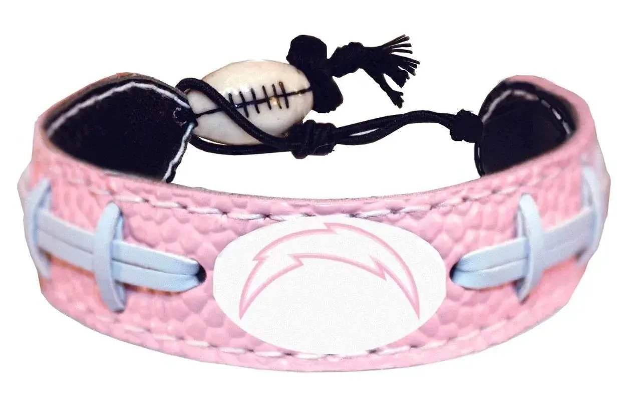  Los Angeles Chargers Pink Leather Football Bracelet -  ToylandEU™